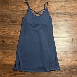 Xhilaration Navy Striped Chemise